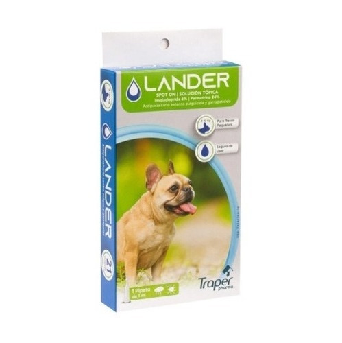 Pipeta Lander Traper 4 A 10 Kg Para Perros