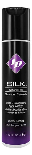 Lubricante Id Silk Mixto Silicona Y Agua Natural Feel 30ml