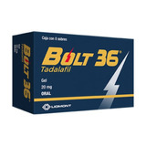 Bolt 36 Tadalafil 20mg Caja Con 8 Sobres