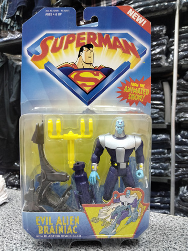 Dc Brainiac, Evil Alien, Superman Animated Series, Kenner!!