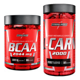 Bcaa 90 Caps + L-carnitina L-carn 120 Caps Integralmedica