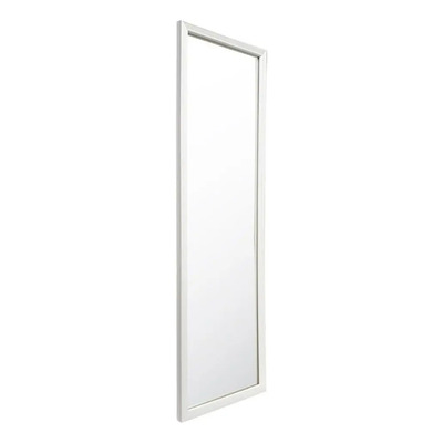 Espejo Mainstays Cuerpo Completo Rectangular 108cm. Marco Blanco | Envío gratis