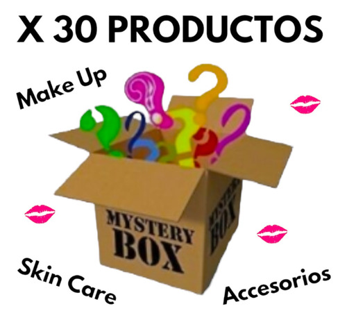 Mistery Box #9 Caja Set Maquillaje Kit Regalo Ramo Sorpresa 