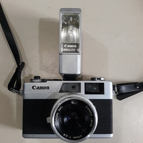 Câmera Fotográfica Canon Canonet 28 (1971)