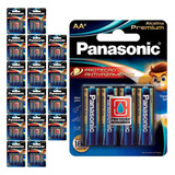 68 Pilhas Alcalinas Premium Aa 2a Panasonic 17 Cart