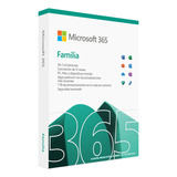 Microsoft Office 365 Familia Para 6 Usuarios / 12 Meses/