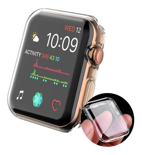 Case Bumper 360 Graus Protetor Compatível Com Apple Watch