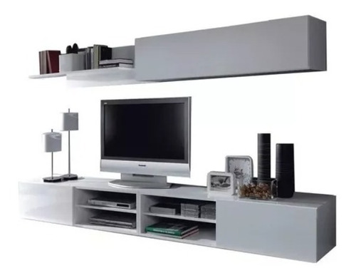 Rack Modular Led Mesa Tv Lcd Mueble Moderno