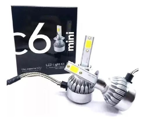 Kit Cree Led C6 Mini H1 20.000 Lumens Sin Cooler Nuevo Xls