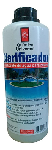 Clarificador Para Piscinas 1 Litro Quimica Universal