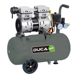 Compresor Aire Duca Silencioso 1hp 24 Litros Carter Seco 