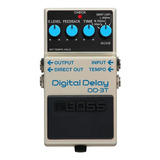 Pedal De Efeito Delay Boss Para Guitarra Dd3t