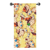 Toalla De Baño Naruto, Anime, Personalizable 150x75 Cm