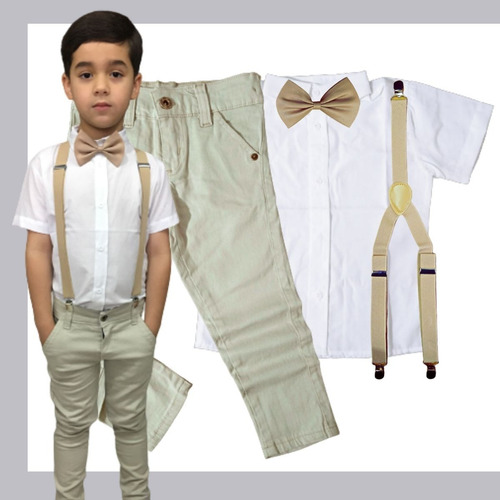 Conjunto Social Infantil Menino Bebê Para Festa E Batizado