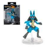 Pokemon - Figura Lucario Super Articulada 18 Cm - Original