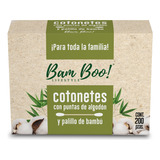 Cotonetes De Bambú Hisopos Algodón 200 Pz Bam Boo! Lifestyle