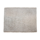 Alfombra Carpeta Shaggy 100x150 Pelo Largo Living Gris Claro