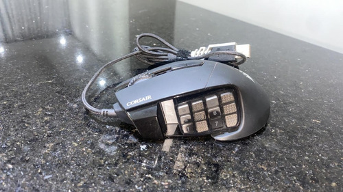 Mouse Corsair Gamer Scimitar Pro, 17 Botões 16000