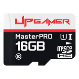 Cartao Microsd 16gb Up Gamer Scxc U1 C10 80mb