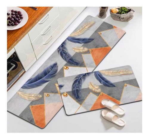 Set Alfombra Antideslizante Para Cocina - Varios Modelos