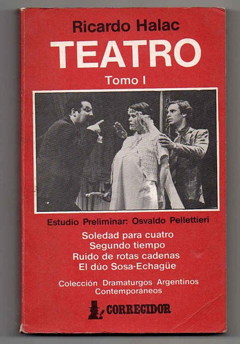 Teatro Ricardo Halac Tomo I Usado Antiguo (b)