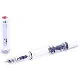 Twsbi Eco  Pluma Estilográfica, Blanco, Plumín F