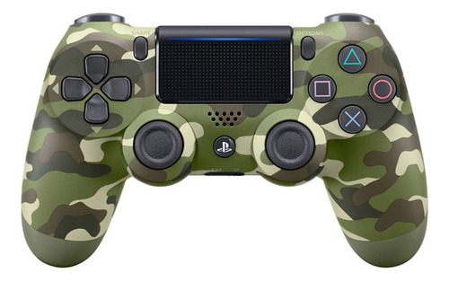 Joystick Inalámbrico Sony Playstation Ps4 Dualshock 4 Color Green Camouflage