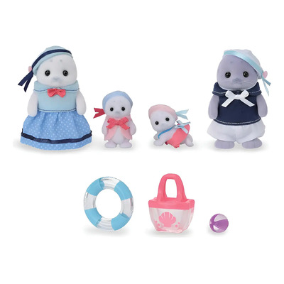 Sylvanian Families Familia Foca Calico Critters | Envío gratis