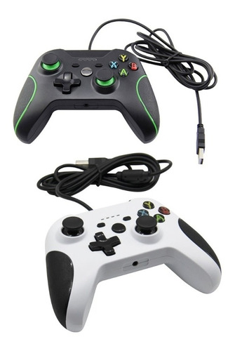 Controle Xbox One E Pc Com Fio Usb