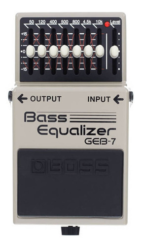 Pedal Equalizador Boss Geb-7 Bass Equalizer