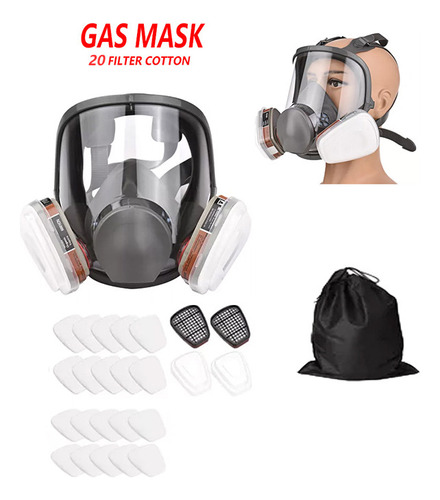 Mascarilla Protectora Mask Filter 6001 Complete
