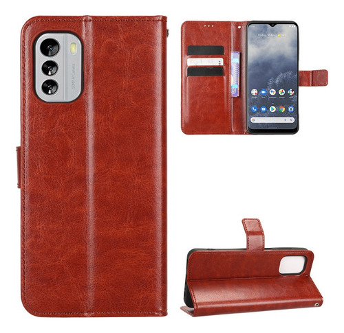 Carcasa De Cuero Para Nokia G60 5g Estilo De Negocio Flip