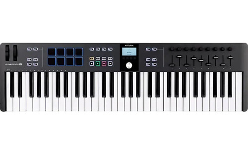 Arturia Keylab 61 Mk3 Controlador Teclado Midi Negro