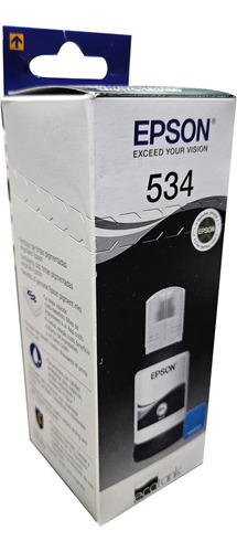 Botella De Tinta Epson 534 Negra T534120