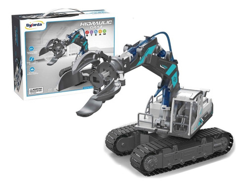 Excavadora Garra Hidráulica Robot Kit Robótica Juego 137pcs 