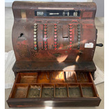 Máquina Registradora Antigua Vintage En Funcionamiento