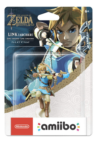 Amiibo Link Archer Arqueiro - Zelda Breath Of Wild Nintendo
