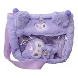 Kit Set Bolsa Bolso Kuromi Más Peluche Incluido Envío Grati 