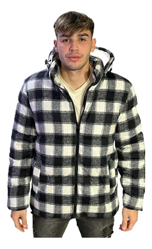 Campera Abercrombie Escocesa Leñador Abrigo Hombre Corderito