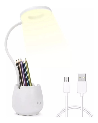 Luz Led Lampara Led Escritorio Lampara Niña Tacto+caja+usb