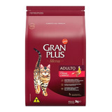 Ração Gatos Adultos Carne E Arroz Menu 3kg Granplus