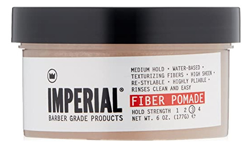 Imperial Productos De Barbería, Pomada De Fibra 6 On.