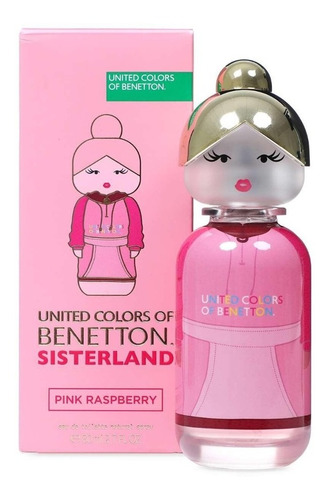 Benetton United Colors Sisterland Pink Rasberry Edt X 80ml