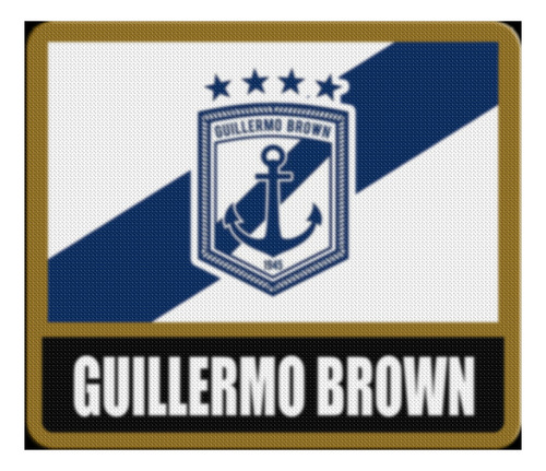 Parche Termoadhesivo Flag Guillermo Brown Puerto Madryn