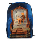 Mochila Azul Papilla Estelar Remedios Varo Arte Pintura  Backpack