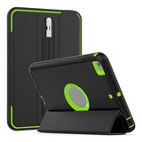 Funda Uso Rudo Smart Para iPad 9.7 2018 6 A1893 A1954 Ranura