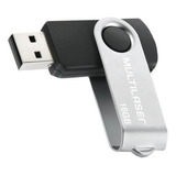 Pendrive Twist Preto 16gb - 10 Anos De Garantia!