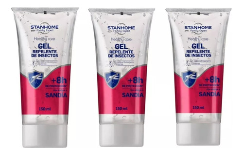 Stanhome Gel Repelente De Insectos Sandia Paquete C/3 Piezas