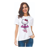 Playera Hello Kitty - Hello Kitty Vestido - Dama Y Niña