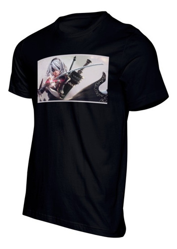 Playera Hombre Nier Automata 2b Espada 